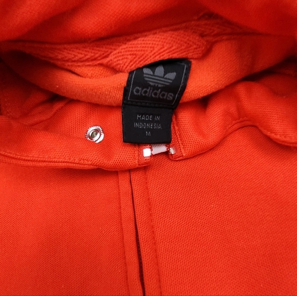Vintage adidas Coastal Sunset Orange Track Jacket.  Medium - Picture 5 of 8